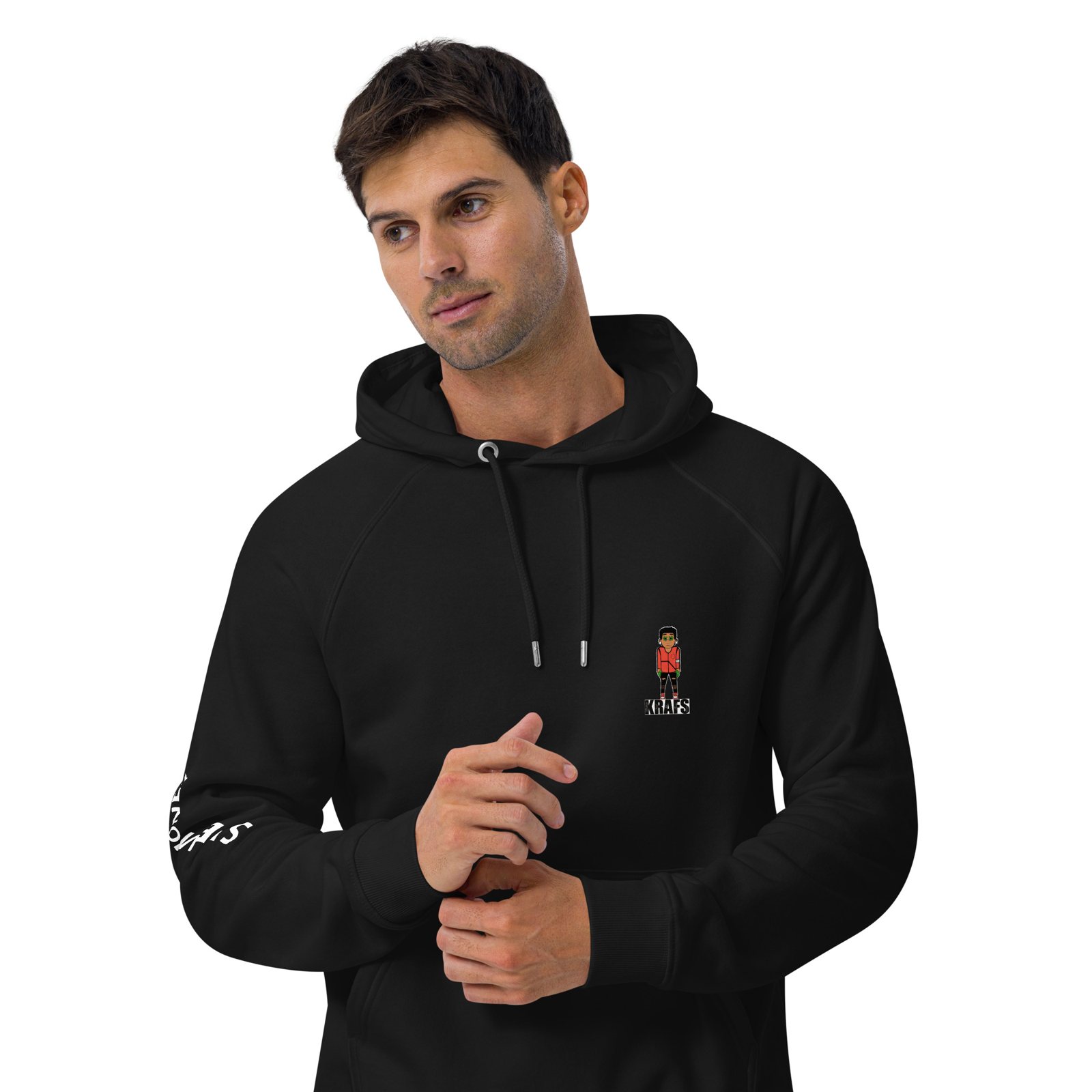 Black hoodie